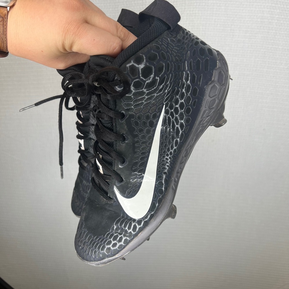 Nike Zoom Force Trout 5 Mens Baseball Cleats Black White AH3372-010 Size 7.5 - Picture 3 of 7